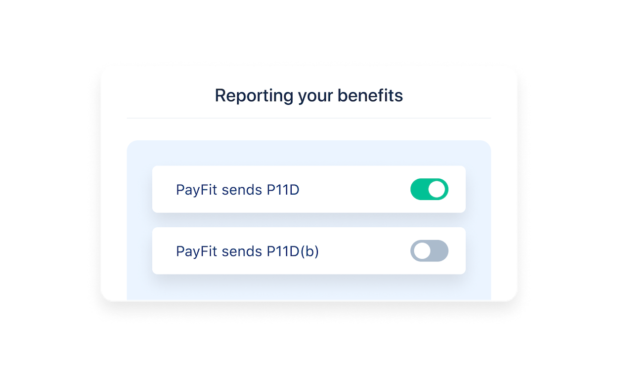 P11D screenshot from PayFit