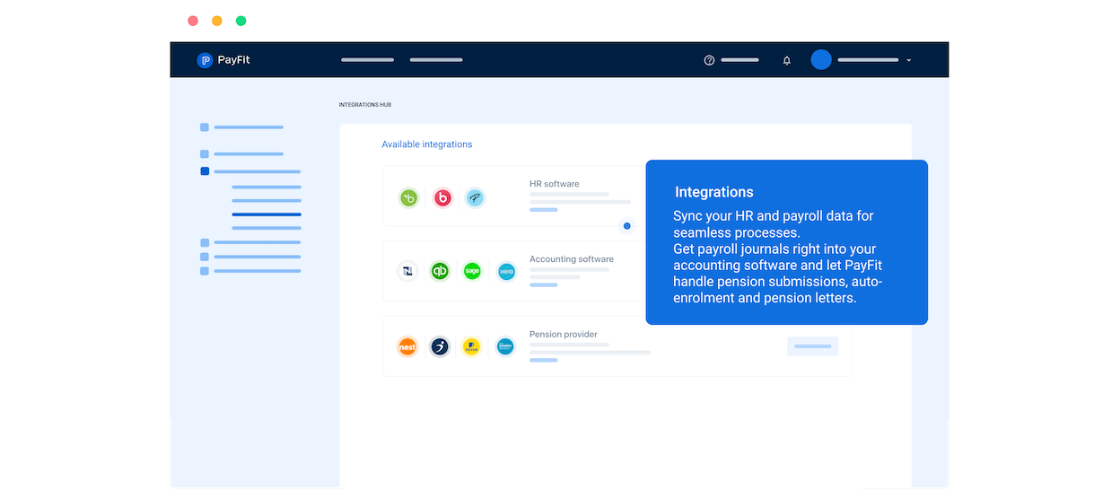 payroll saas integrations